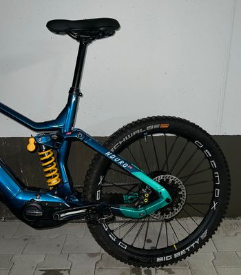 Used Haibike Nduro 8 Freeride 2022 2022 Mountainbike, Purple, 29 — image 2 of 14