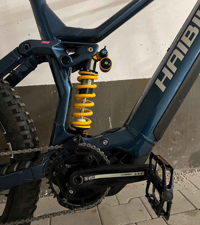 Used Haibike Nduro 8 Freeride 2022 2022 Mountainbike, Purple, 29 — image 9 of 14