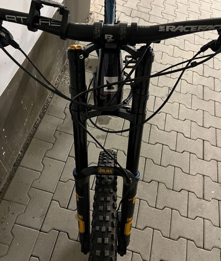 Used Haibike Nduro 8 Freeride 2022 2022 Mountainbike, Purple, 29 — image 7 of 14