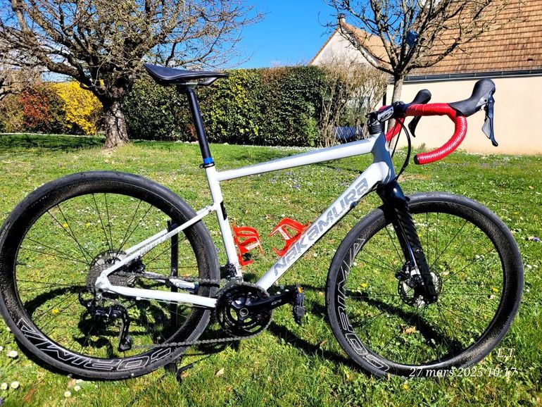 Used Nakamura Century 250 Gravel 2024 Road & Gravel, Light Gray — image 1 of 7