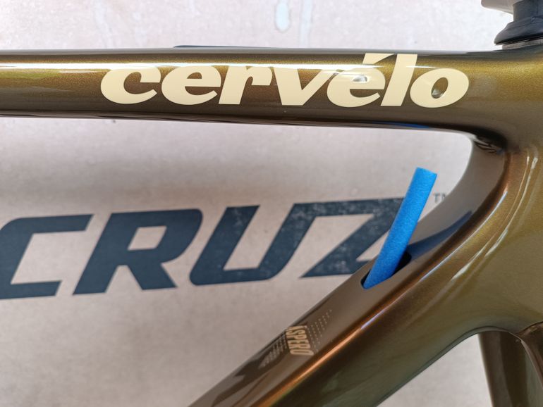 Used Cervélo Áspero Frameset Disc 2021 2021 Road & Gravel, Orange — image 2 of 3