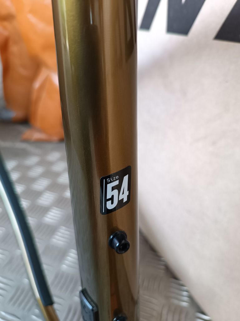 Used Cervélo Áspero Frameset Disc 2021 2021 Road & Gravel, Orange — image 3 of 3