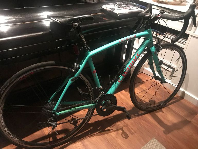 Used Specialized S-Works Roubaix todo Ultegra 2013 Road & Gravel, Verde — image 3 of 4
