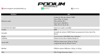 Used PODIUM GR1 2025 Road & Gravel, Naranja — image 6 of 6