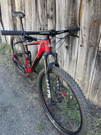 Used Lee Cougan Crossfire 428 Team Eagle 2023 2023 Mountainbike, Red, 29 — image 5 of 12