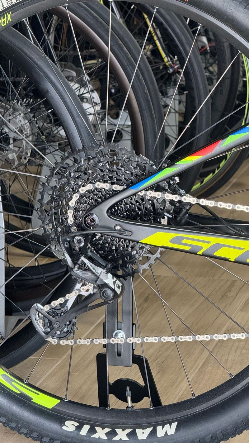 Gebrauchtes Scott Spark SRAM X01 Eagle 2019 Mountainbike, Schwarz — Bild 4 von 11