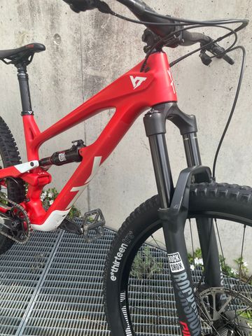 YT Industries JEFFSY 27 CF Pro 2019 2019 Mountainbike usato, Rosso — immagine 19 di 23