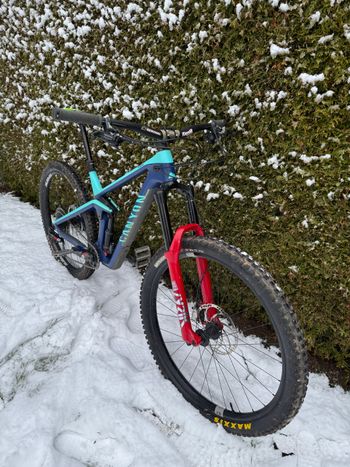 Used Canyon Strive SRAM X01 Eagle 2019 Mountainbike, Blue — image 2 of 4