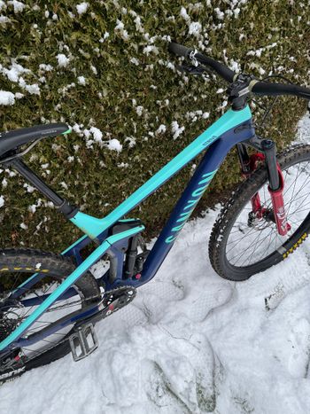 Used Canyon Strive SRAM X01 Eagle 2019 Mountainbike, Blue — image 4 of 4