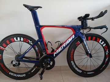 Used Merida Warp tt team bahrein, Antonio Nibali 2017 Road & Gravel