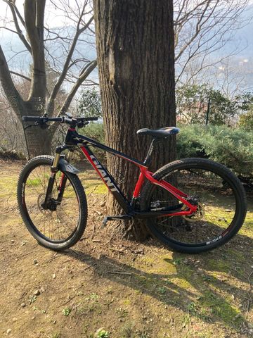 Used Giant XTC Advanced 29 2 2017 2017 Mountainbike, Black — image 11 of 13