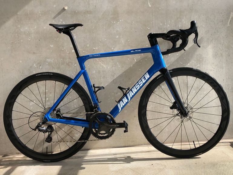 Used Jan Janssen Blade 2020 Road & Gravel, Blau — image 9 of 10