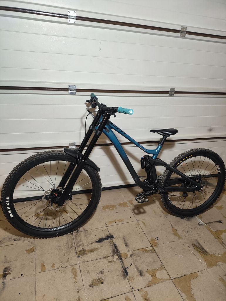 Gebrauchtes Scott Gambler 910 2023 2023 Mountainbike, Blau, Verschieden — Bild 3 von 3