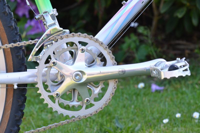 Somec Campagnolo Record 1991 Mountainbike usato, Bianco — immagine 12 di 18