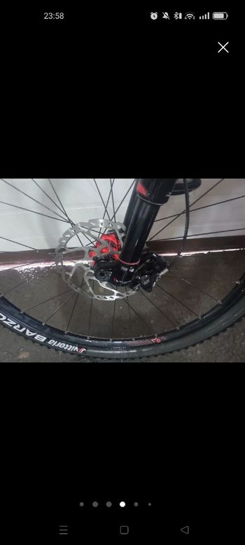 Gebrauchtes CUBE Race Shimano Deore XT 2017 Mountainbike, Rot — Bild 5 von 6