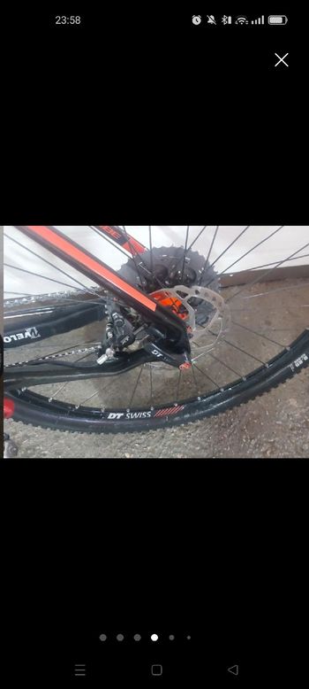 Gebrauchtes CUBE Race Shimano Deore XT 2017 Mountainbike, Rot — Bild 3 von 6