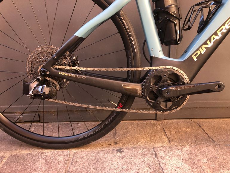Pinarello Nytro SRAM Rival eTap AXS 2024 Road & Gravel usato, Blu — immagine 3 di 11