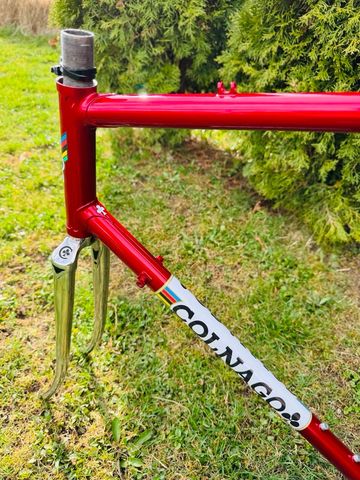 Gebrauchtes Colnago Super Frameset 1985 Road & Gravel, Rot — Bild 4 von 18