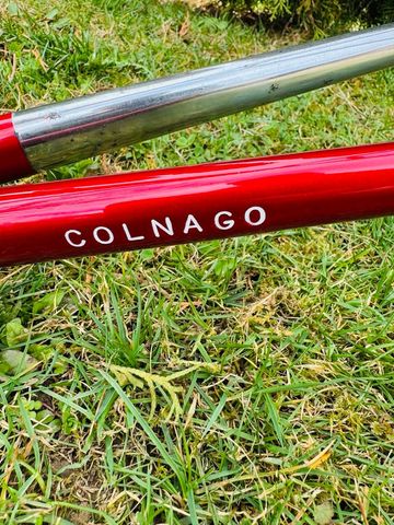 Gebrauchtes Colnago Super Frameset 1985 Road & Gravel, Rot — Bild 9 von 18