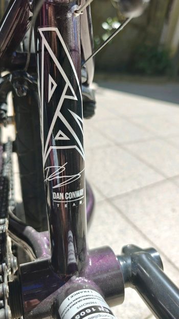 GT BMX 2018 Mountainbike usato, Viola — immagine 6 di 8