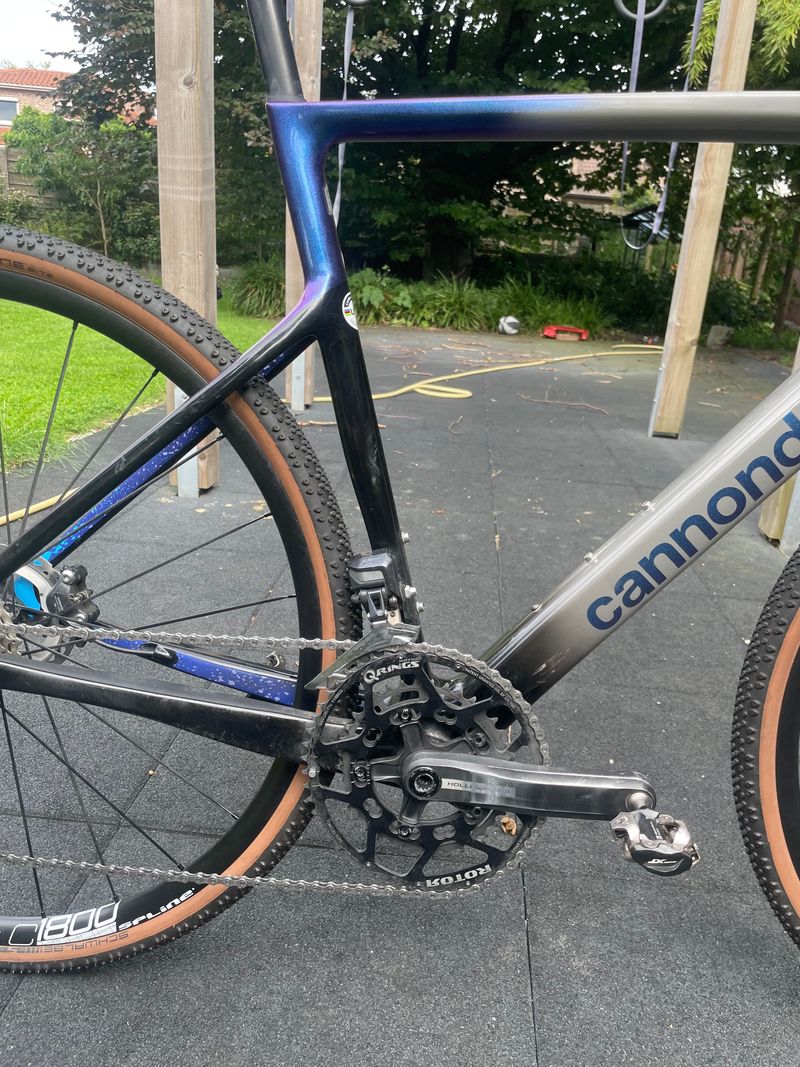 Used Cannondale Supersix Shimano Ultegra Di2 2021 Road & Gravel, Light Gray — image 2 of 7