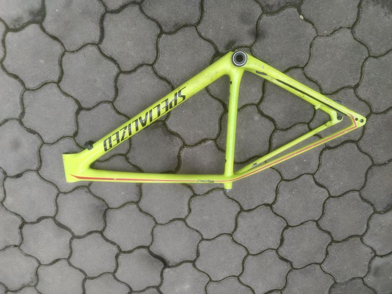 Used Specialized Epic Hardtail Pro Carbon World Cup 2017 Frameset 2017 MTB