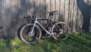Used Canyon Ultimate CF SL 7 Di2 2025 2025 Road & Gravel, Light Gray — image 1 of 5