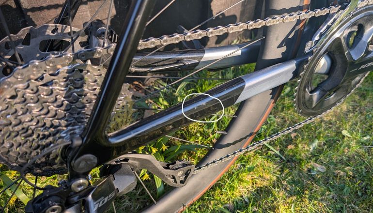 Used Canyon Ultimate CF SL 7 Di2 2025 2025 Road & Gravel, Light Gray — image 5 of 5