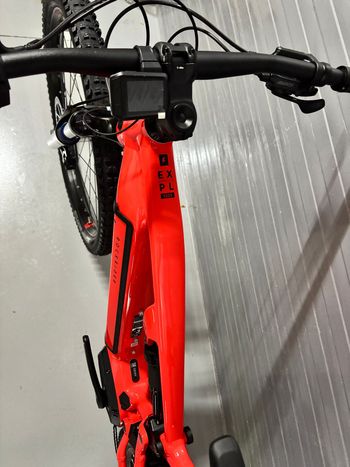 Used ROCKRIDER 29" Full Suspension Electric Mountain Bike E-Expl 520 S 2023 2023 Mountainbike, Naranja — image 3 of 5