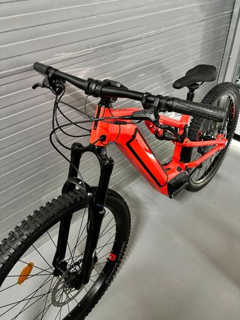 Used ROCKRIDER 29" Full Suspension Electric Mountain Bike E-Expl 520 S 2023 2023 Mountainbike, Naranja — image 2 of 5