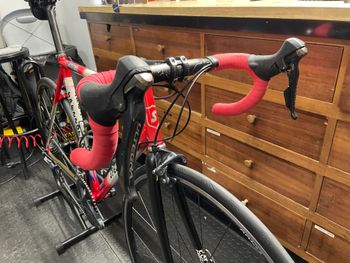 Used Custom Spezzotto Columbus Mini Max 1994 Road & Gravel, Red — image 6 of 10