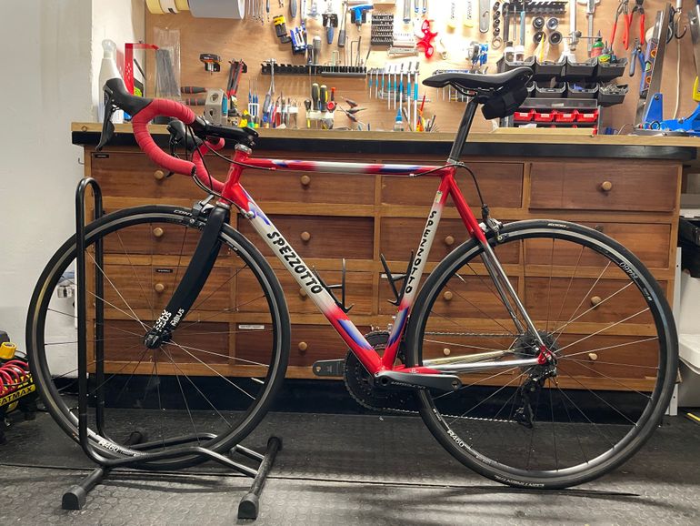 Used Custom Spezzotto Columbus Mini Max 1994 Road & Gravel, Red — image 2 of 10