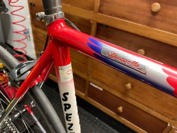 Used Custom Spezzotto Columbus Mini Max 1994 Road & Gravel, Red — image 7 of 10