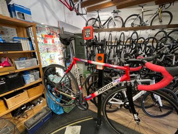 Used Custom Spezzotto Columbus Mini Max 1994 Road & Gravel, Red — image 9 of 10