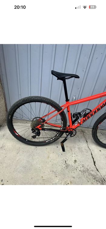 Cannondale F-Si Carbon 5 2018 2018 Mountainbike usato, Rosso — immagine 14 di 18