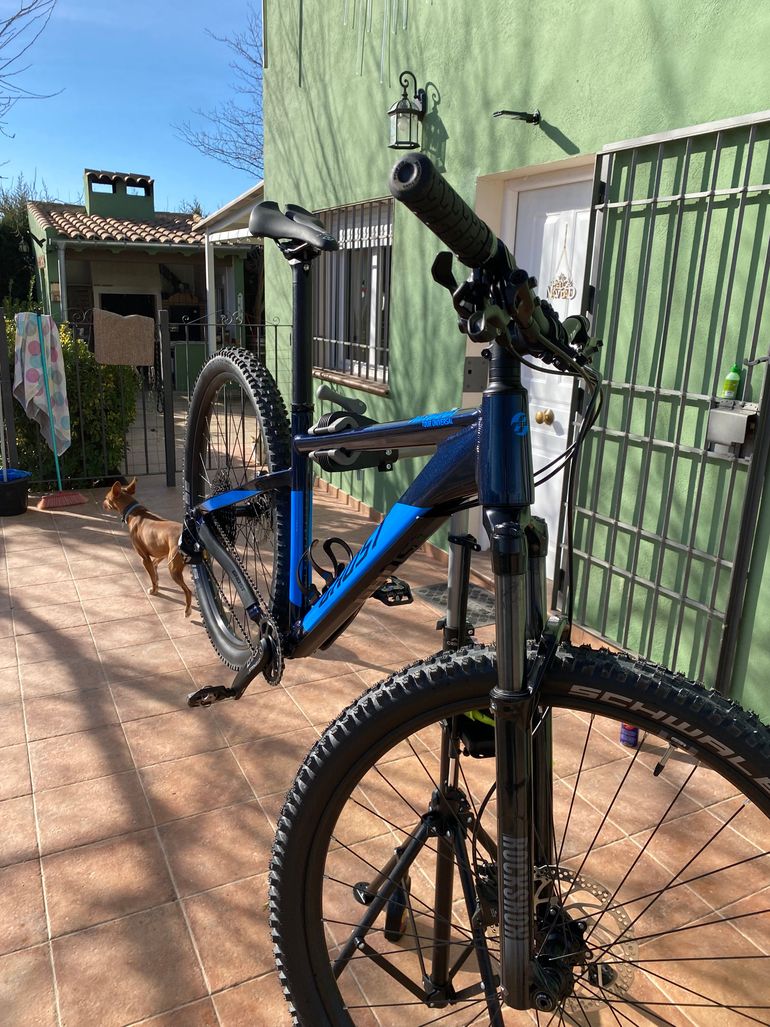 Used Ghost NIRVANA TOUR Universal 2024 Mountainbike, Blue, 29 — image 4 of 5