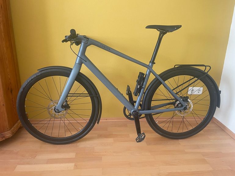 Used Canyon Commuter 9 LTD 2022 2022 Road & Gravel, Light Gray — image 1 of 6
