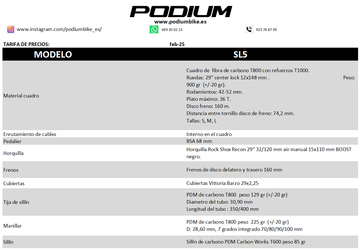 Used PODIUM Sl5 2025 Mountainbike, Red — image 6 of 6