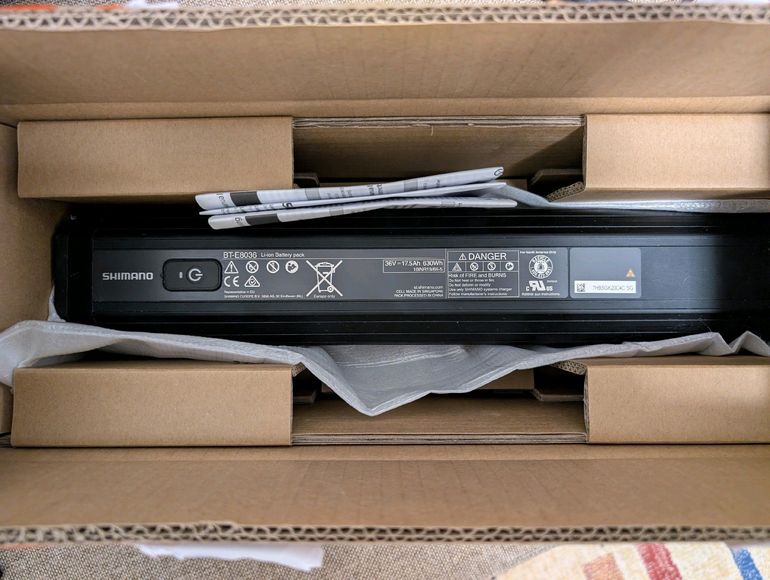 Canyon Spectral:ON CF 8 2021 2021 Mountainbike usato, Blu — immagine 7 di 7