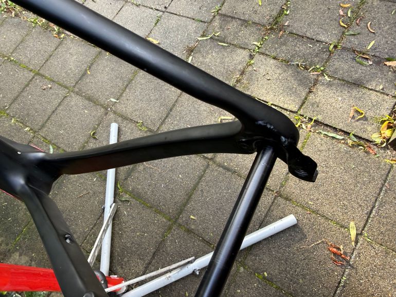 Used Factor O2 Disk Frameset - size 56 Frameset 2021 Road & Gravel, Black — image 14 of 15