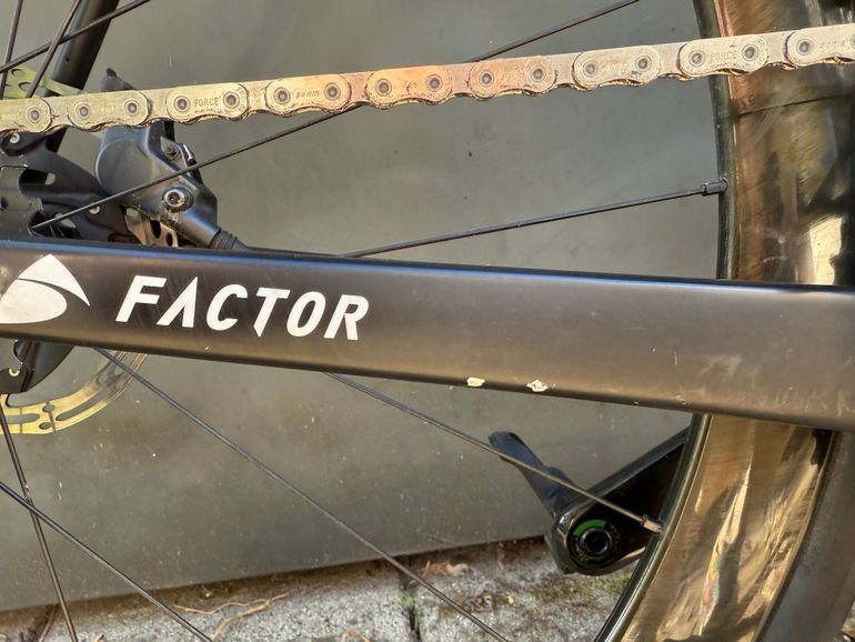 Used Factor O2 Disk Frameset - size 56 Frameset 2021 Road & Gravel, Black — image 9 of 15