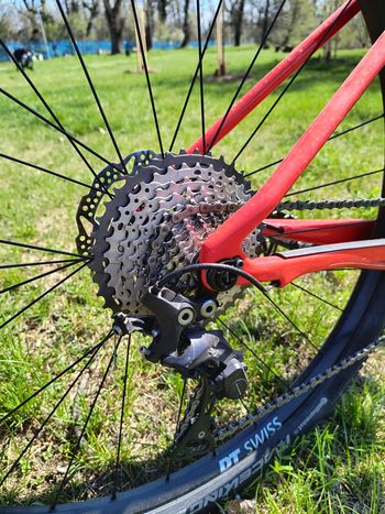 Focus Raven 2021 Mountainbike usato, Rosso — immagine 5 di 9