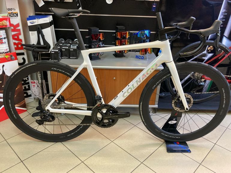 Used Colnago V4Rs Disc Shimano Dura Ace Di2 2024 Road & Gravel, White — image 1 of 9