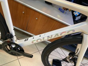 Used Colnago V4Rs Disc Shimano Dura Ace Di2 2024 Road & Gravel, White — image 7 of 9