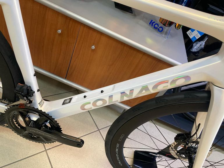 Used Colnago V4Rs Disc Shimano Dura Ace Di2 2024 Road & Gravel, White — image 7 of 9