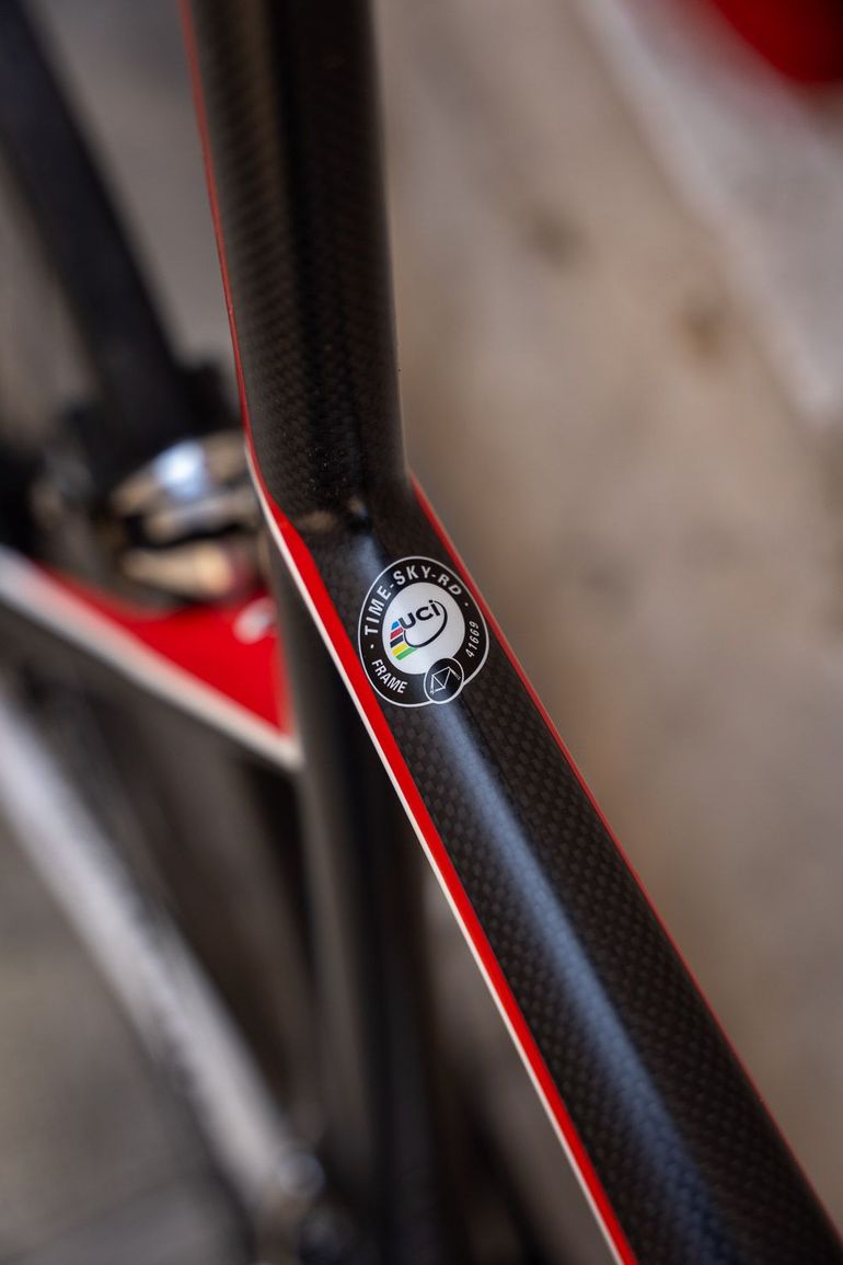 Gebrauchtes Time skylon 2016 Road & Gravel, Rot — Bild 13 von 14