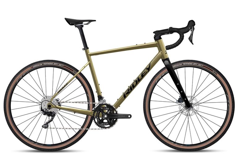 Used Ridley kanzo adventure alu grx400 2x10 bronze-green/black 2025 Road & Gravel, Green — image 2 of 3