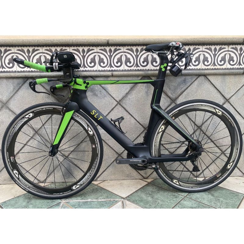 Gebrauchtes CUBE SLT Thriatlon 2022 Road & Gravel, Schwarz — Bild 2 von 8