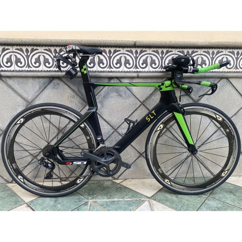 Gebrauchtes CUBE SLT Thriatlon 2022 Road & Gravel, Schwarz — Bild 1 von 8
