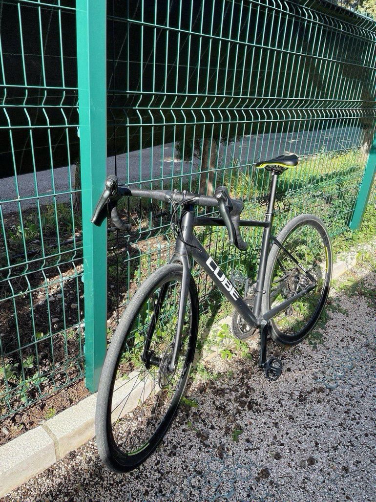 Used CUBE ATTAIN RACE 2024 2024 Road & Gravel, Schwarz — image 6 of 14